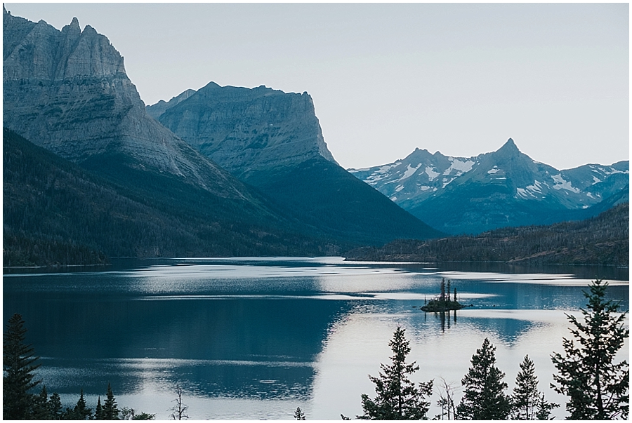 Lake McDonald wedding photographer