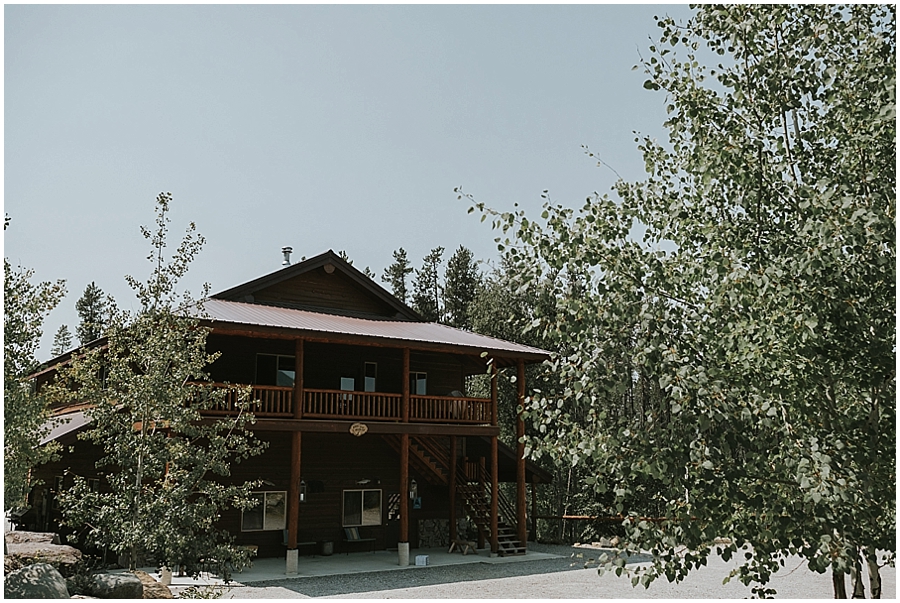 Montana outdoor wedding venue