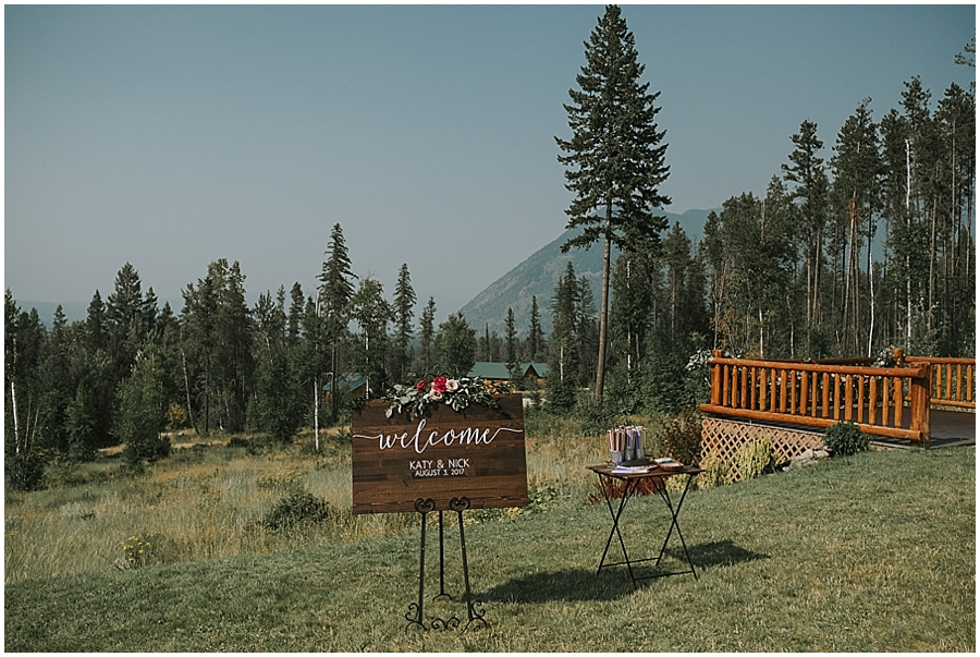 Glacier National Park wedding venue