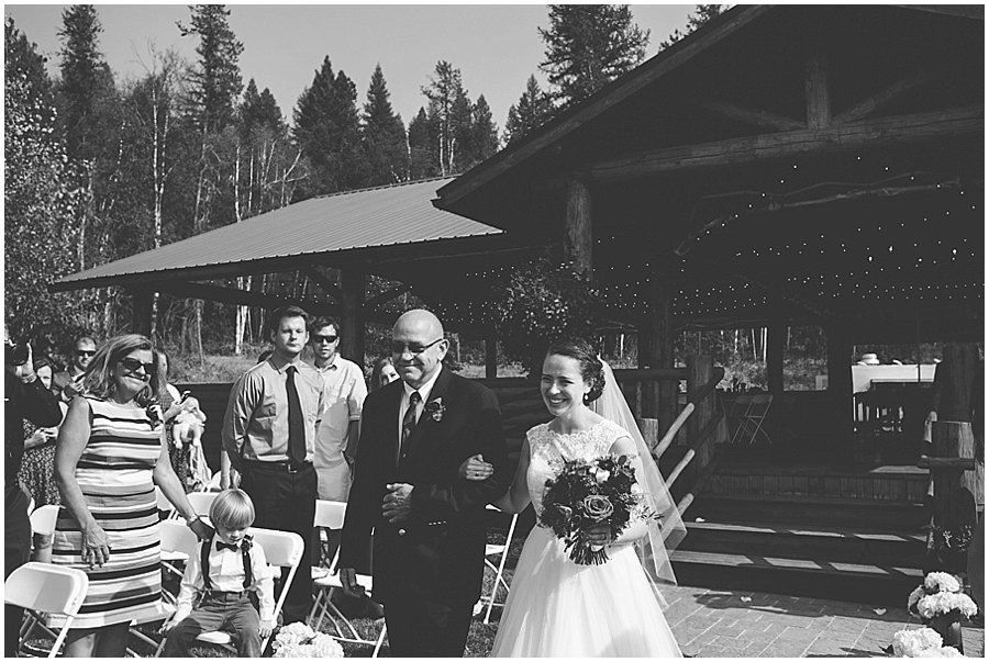 Kalispell outdoor wedding venue