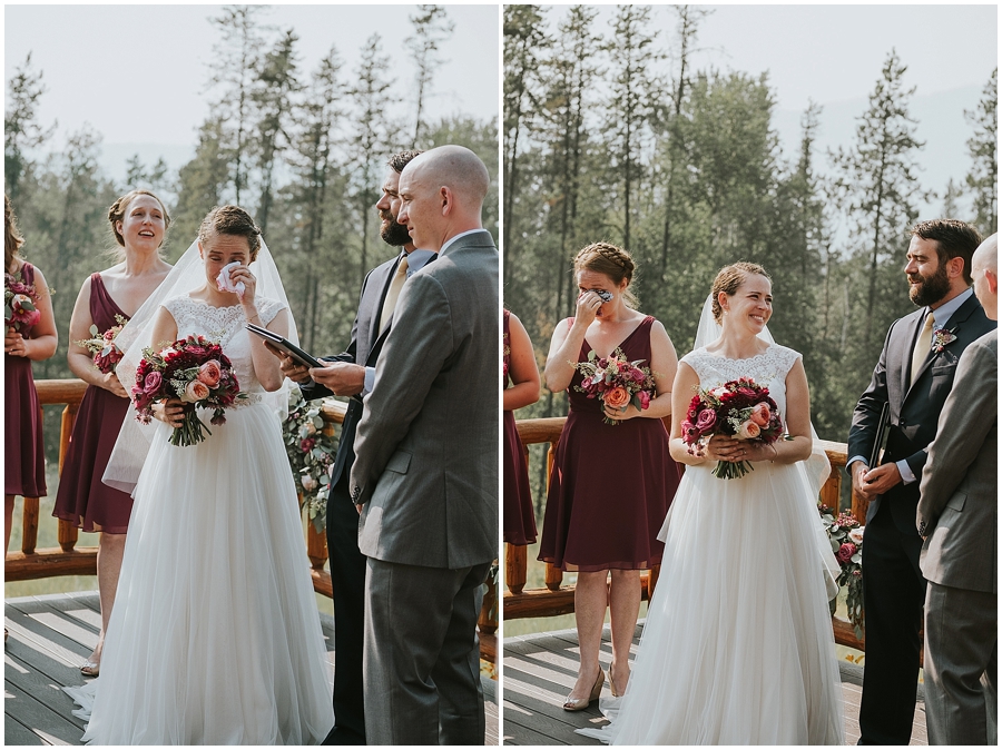 Logan Pass outdoor wedding