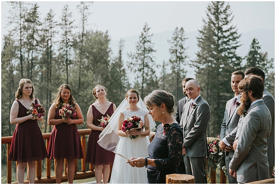 Kalispell Montana wedding 