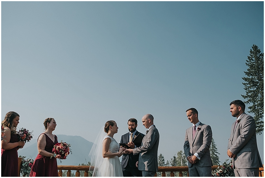 Montana outdoor elopement photographer, Kalispell wedding venue, Glacier National Park elopement Montana outdoor elopement photographer