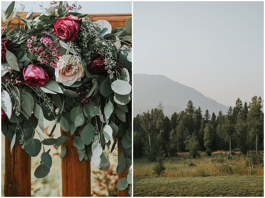 Glacier National Park outdoor wedding, Montana wedding photographer, Kalispell wedding venue Glacier National Park elopement photographer