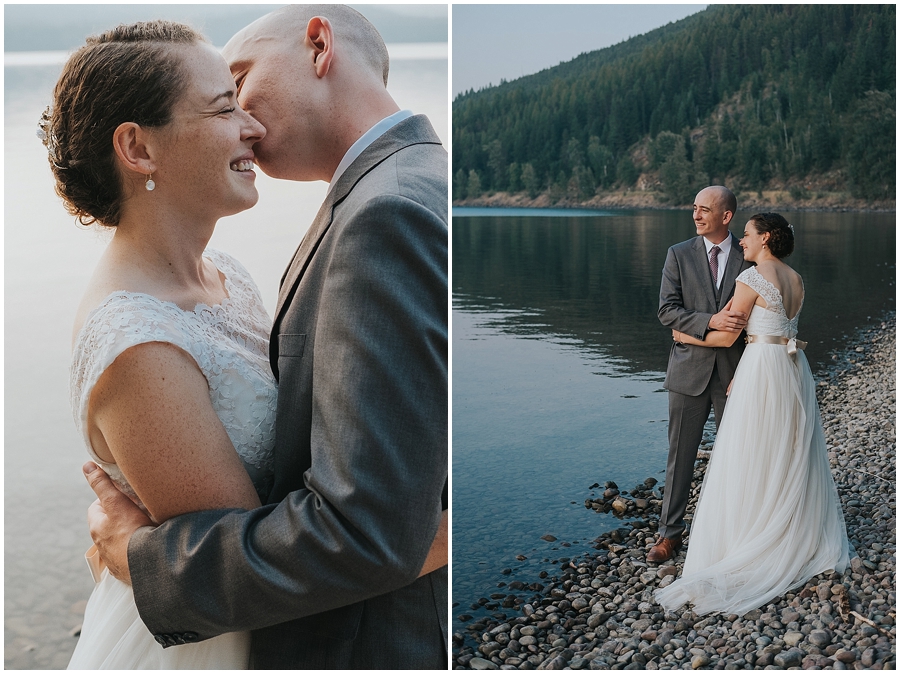 Logan Pass Montana wedding, Montana elopement photographer, Kalispell outdoor wedding Logan Pass Montana wedding