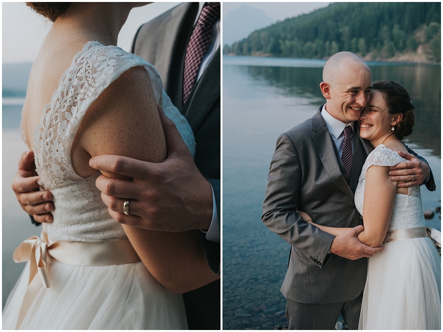 Glacier National Park outdoor wedding venue