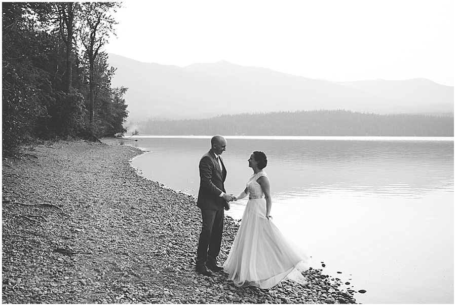 Glacier National Park elopement 