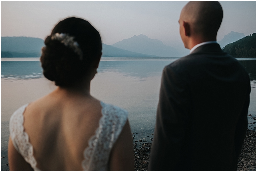 Glacier National Park elopement 