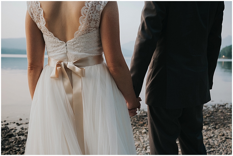 Montana outdoor elopement site