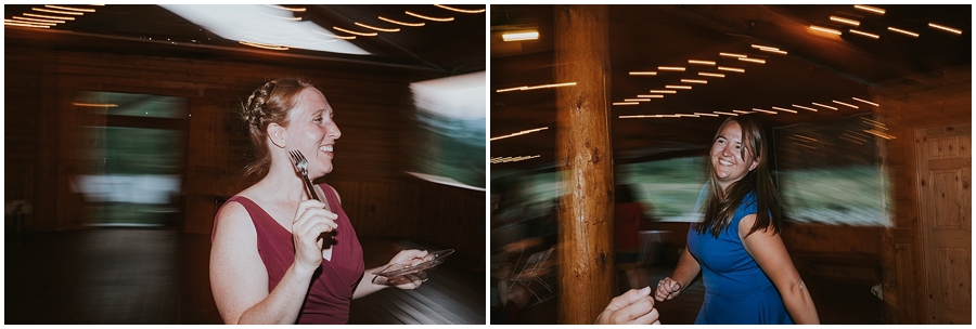 Logan Pass indoor wedding