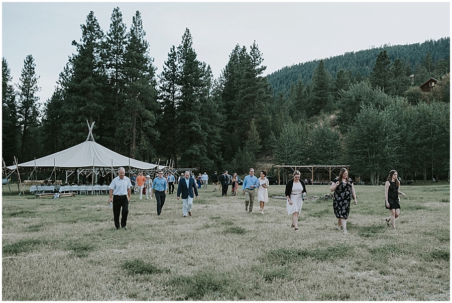 Winthrop Washington outdoor wedding venue 