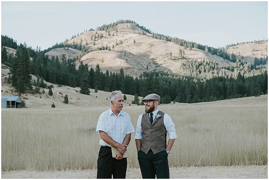 Methow Valley washington outdoor wedding 