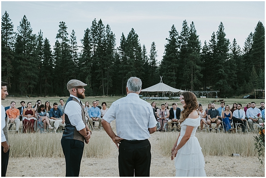 North Cascades outdoor wedding venue