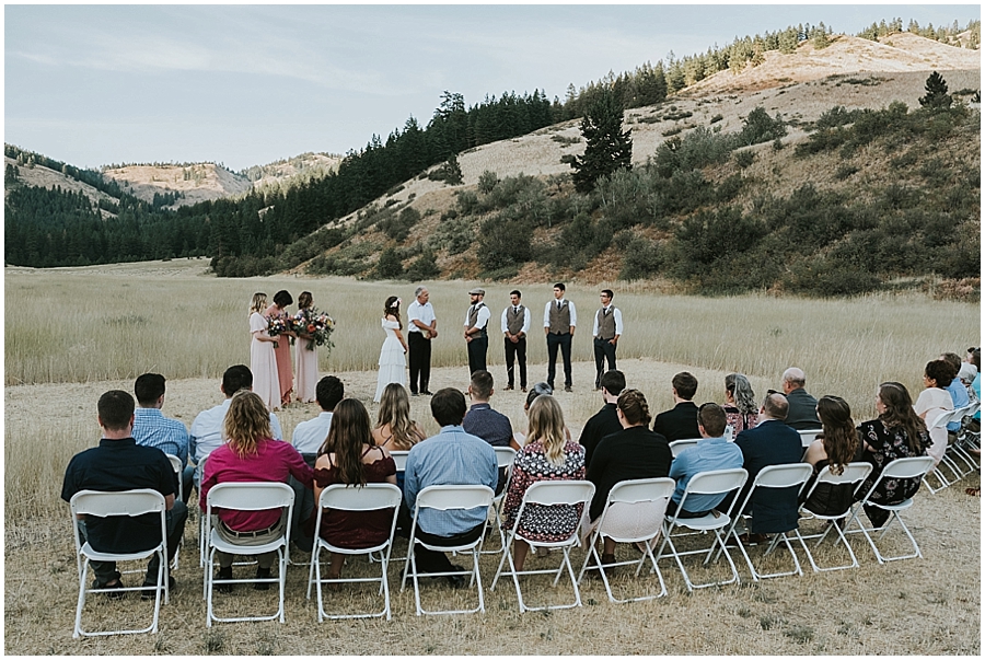 Eastern Washington outdoor wedding venue