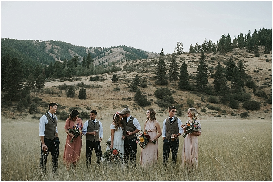 Methow Valley washington outdoor wedding 