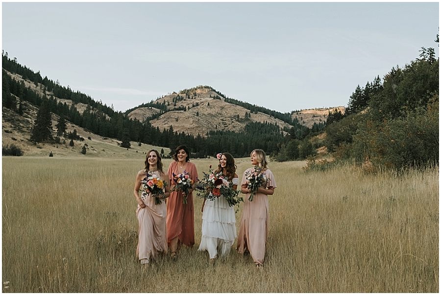 Eastern Washington outdoor elopement 