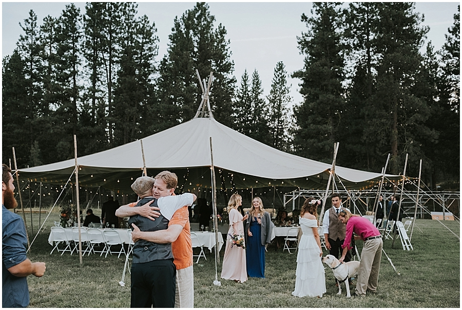 Eastern Washington outdoor wedding 