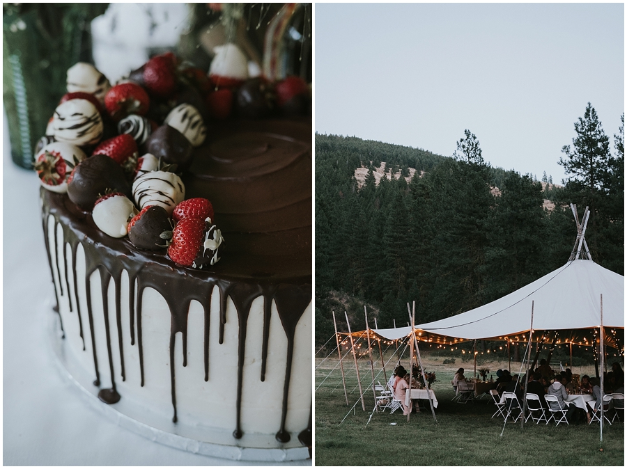 Washington tipi wedding 