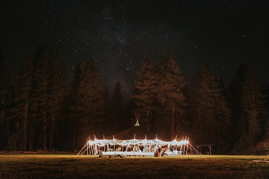Winthrop, Washington Wedding venue Skalitude Retreat Wedding