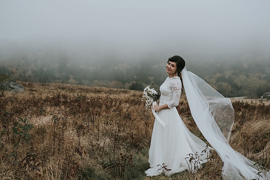 Roan Mountain elopement