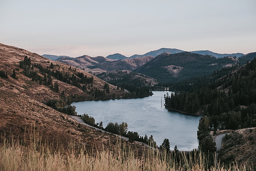 Sun Mountain Lodge wedding ceremony 