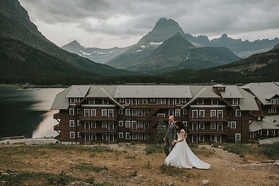 Glacier National Park elopement 