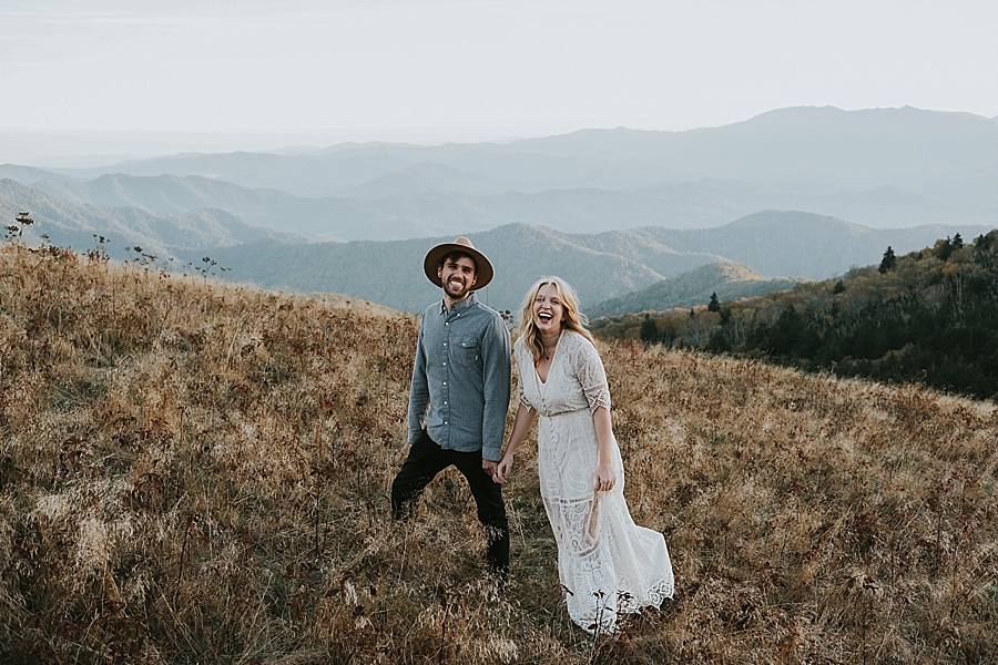 Asheville mountain wedding 