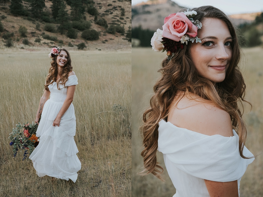 Wedding photographer at Skalitude Twisp, Washington Skalitude Retreat Center wedding
