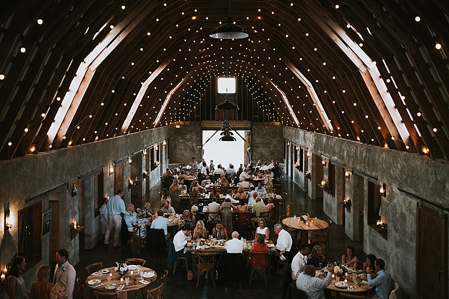 Asheville North Carolina barn wedding