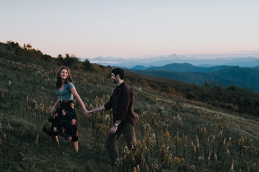 Max Patch mountaintop elopement Asheville NC Asheville Wedding Photography