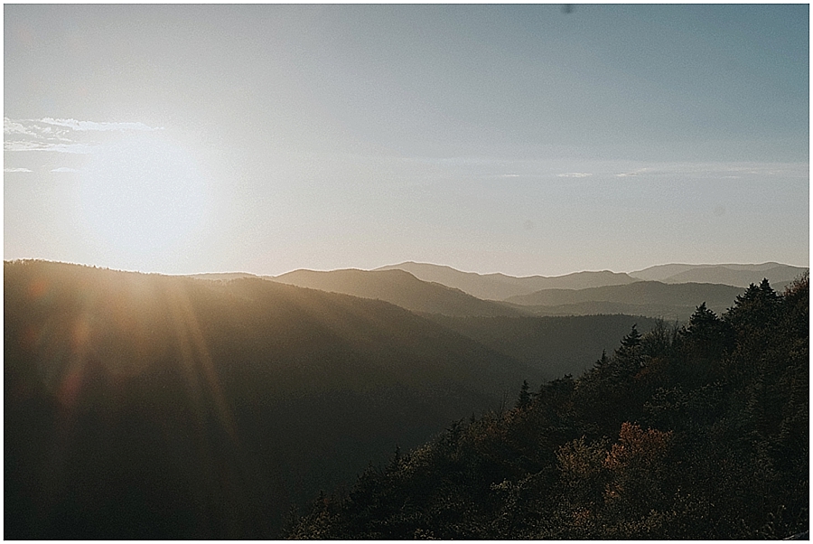 Western North Carolina elopement 