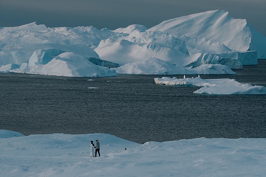 elopement greenland Greenland outdoor wedding