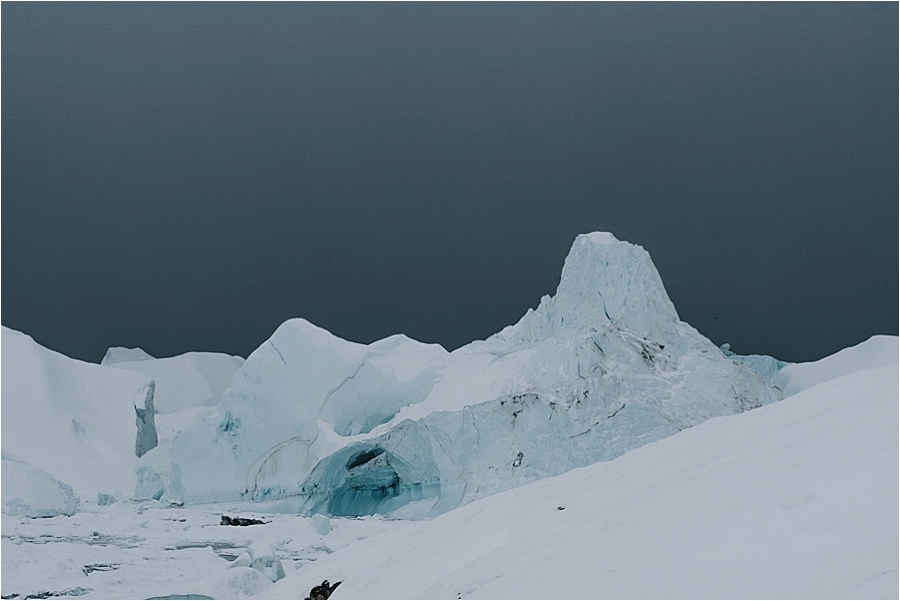 Greenland polar ice 