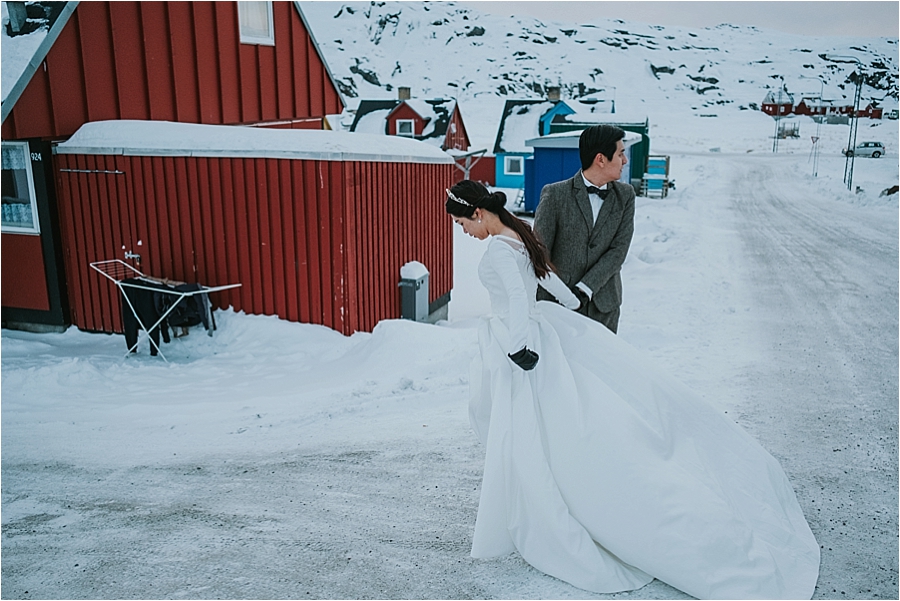 Norway winter elopement 