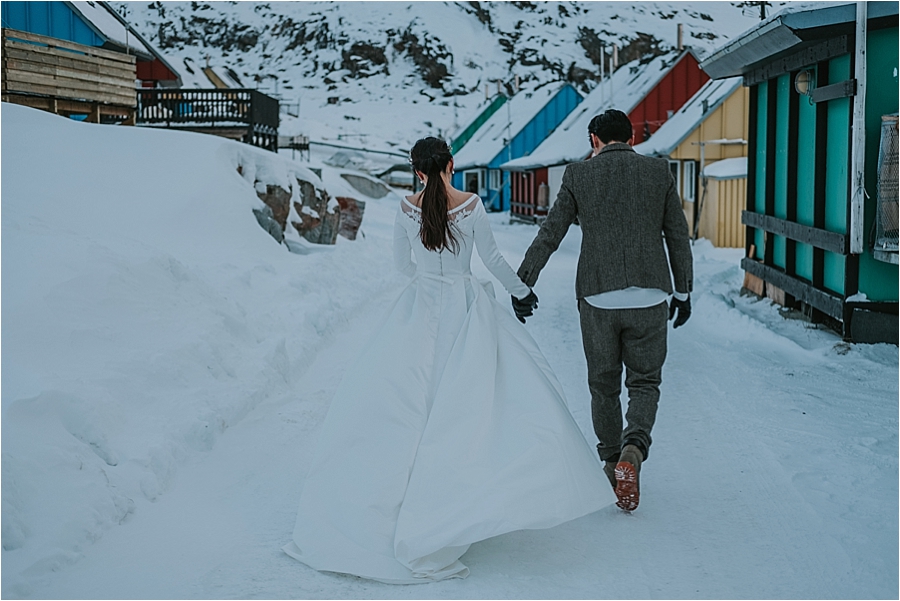 sweden winter elopement 