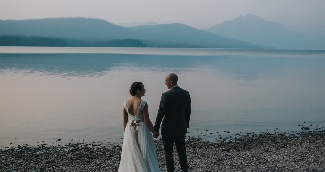 Katy + Nick | Glacier National Park, Montana Wedding