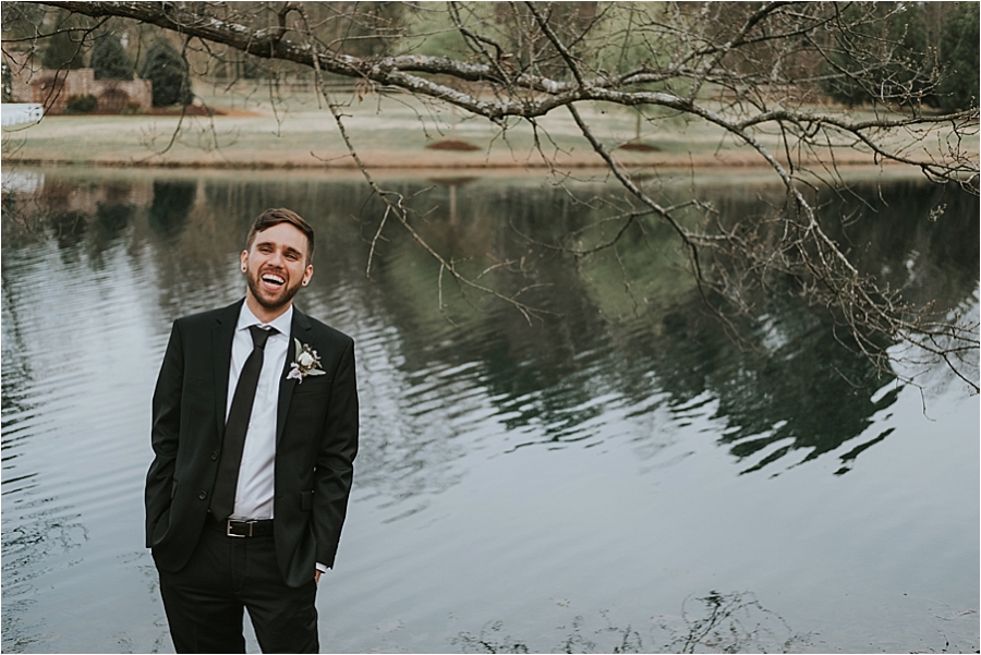 Groom portrait Raleigh NC