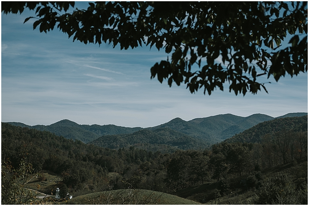 Asheville NC mountain wedding location 