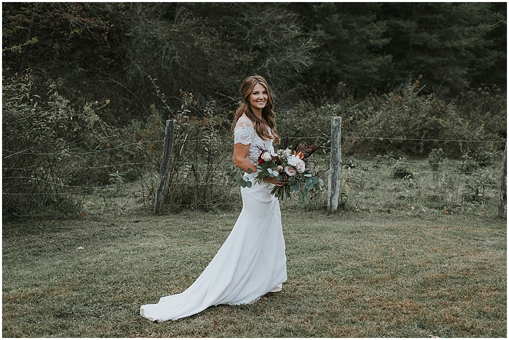 mountain wedding in North Carolina 