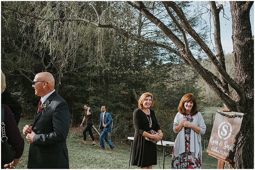 Asheville documentary wedding photography 