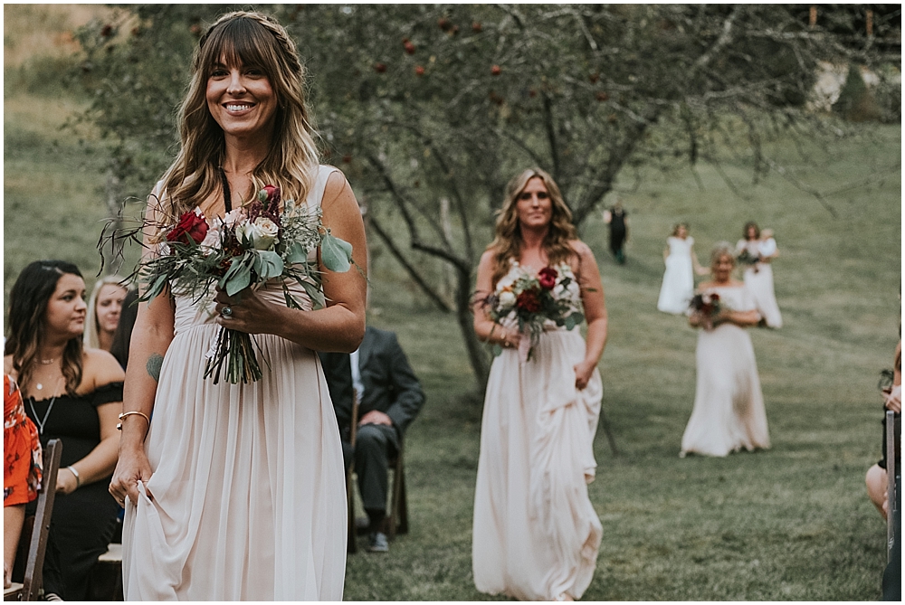 fall wedding in north carolina mountains 