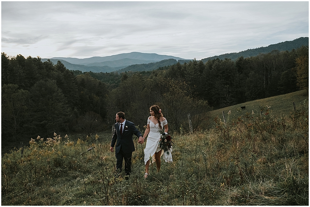 Boone North Carolina scenic wedding venue 