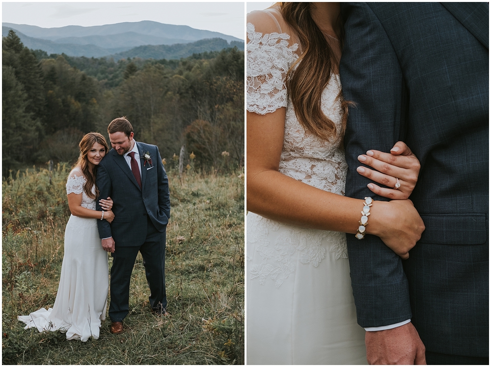 Asheville North Carolina bohemian wedding 