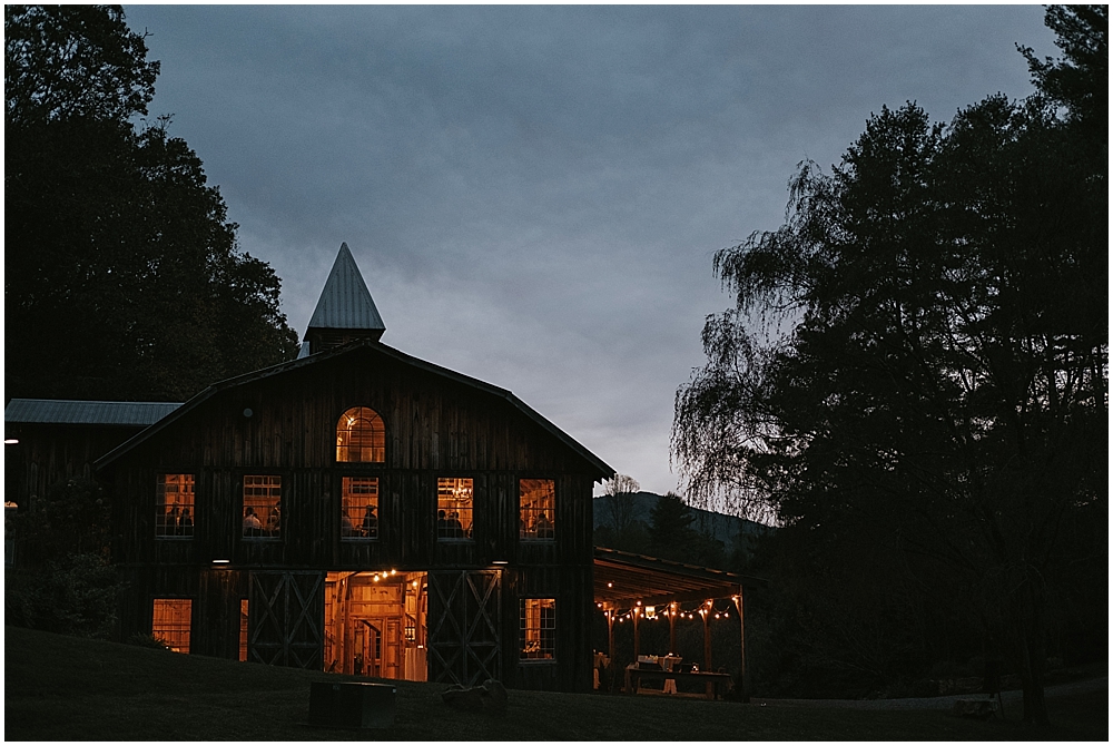 most beautiful wedding venue in North Carolina Blue Ridge Mountains