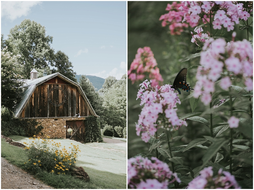 Asheville Wedding Venue Vineyards at Betty's Creek 