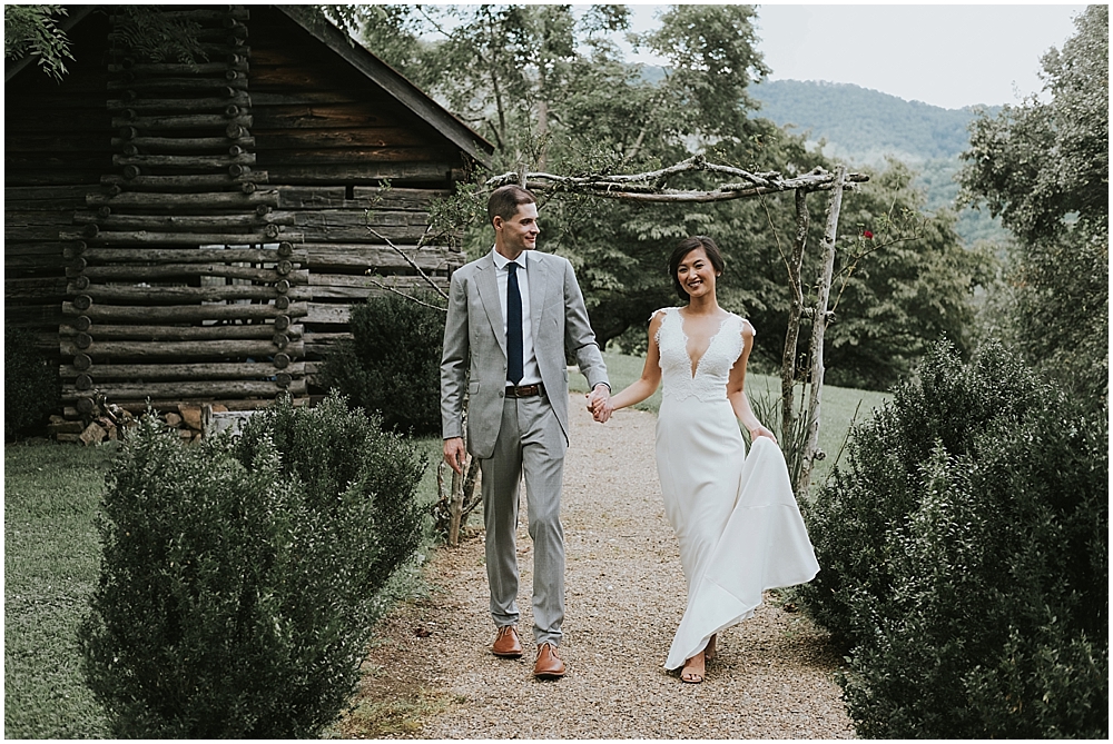 genuine creative wedding photographer asheville nc 