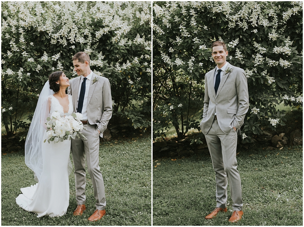 outdoor mountain elopement in asheville north carolina 