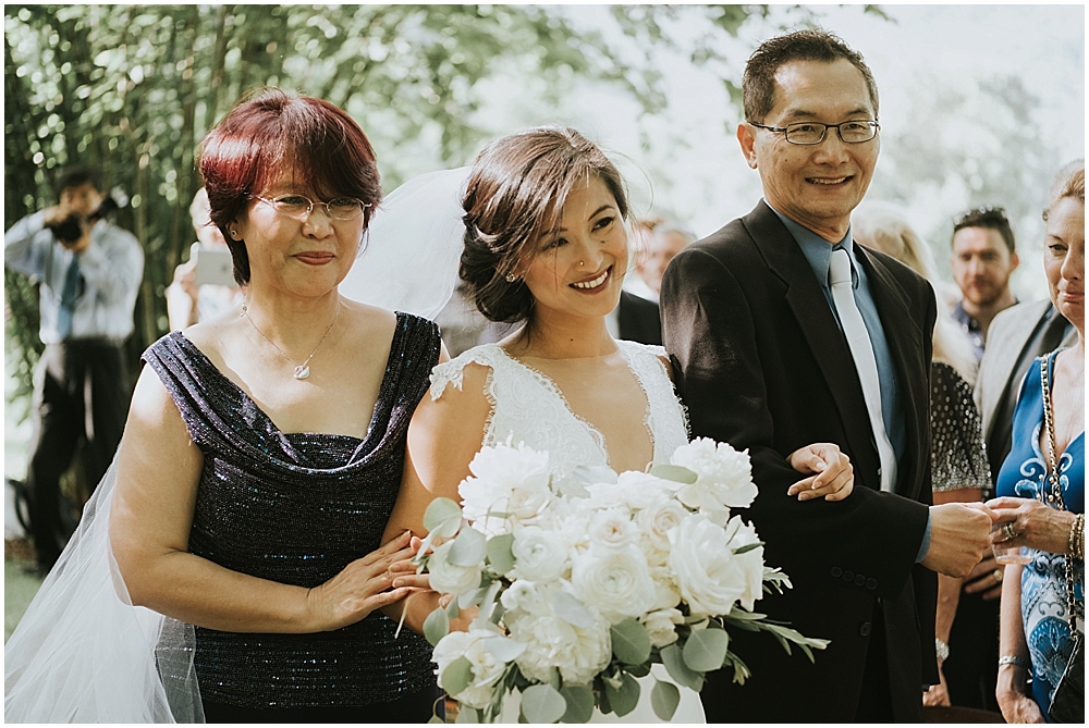 the vineyards at bettys creek wedding ceremony genuine organic wedding photographer