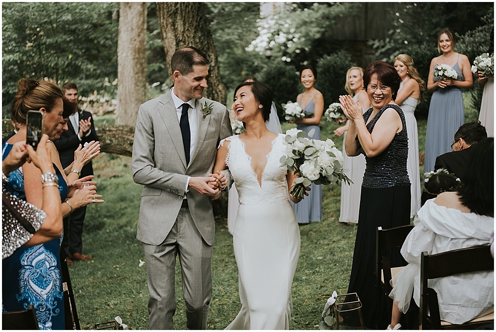 asheville nc forest wedding 