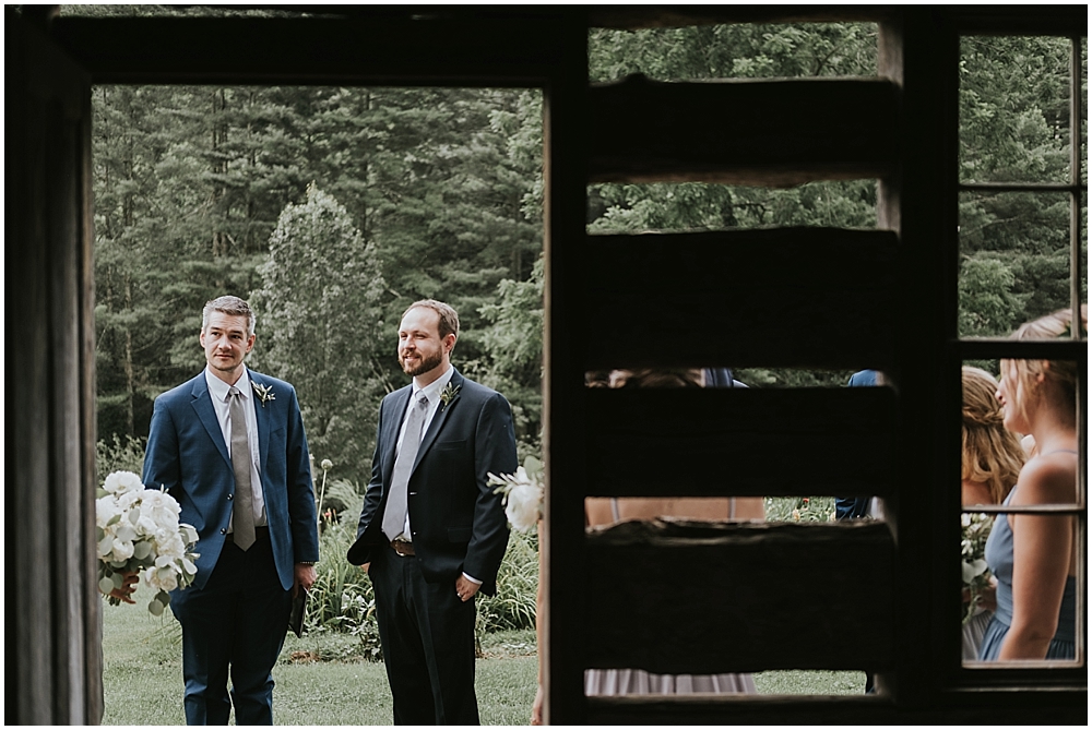 asheville cabin wedding photographer 